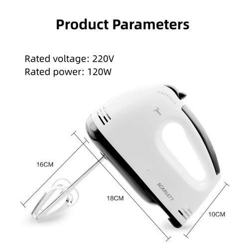 Mateamoda Electric Whisks Hand Mixer Egg Beater Kitchen Blender