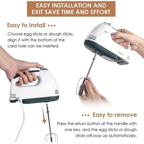 Mateamoda Electric Whisks Hand Mixer Egg Beater Kitchen Blender