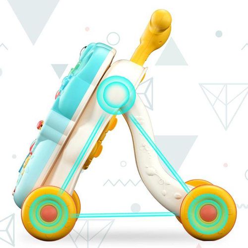 Baby Push Walkers Early Educational Child Activity Green