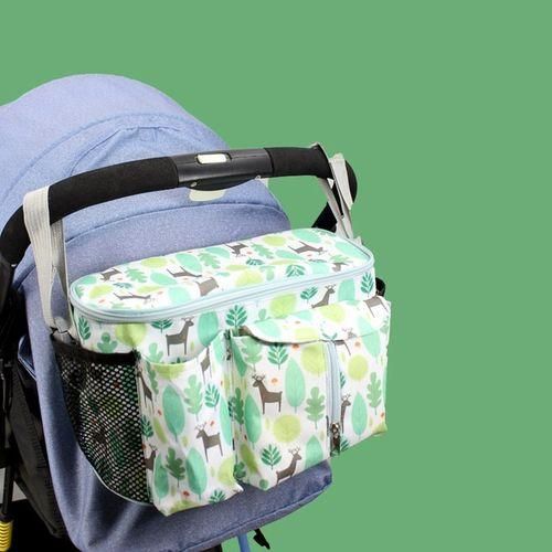Baby Stroller Bag Nappy Diaper Bag Carriage Trolley Side Bag
