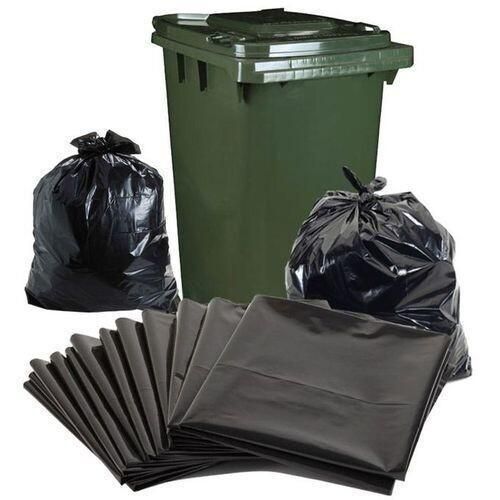 Outdoor Plastic Waste Bin, 120 Litre-Blue