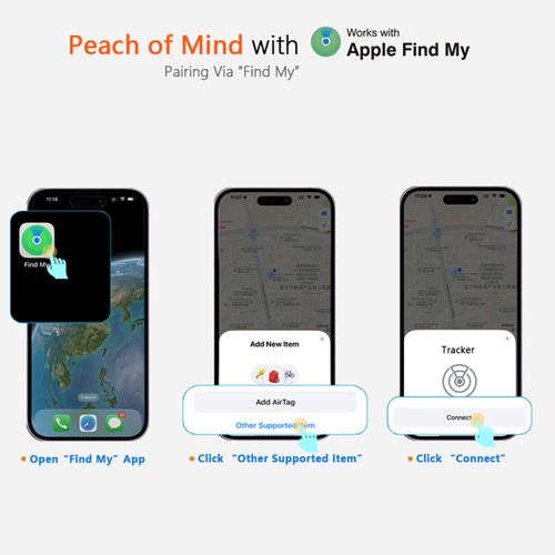 GPS Tracker For Dogs Waterproof IP67 Pet Tracking Smart