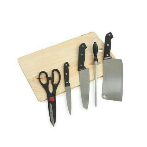 Pack Of Chopping Board &Set Of Kitchen Knives