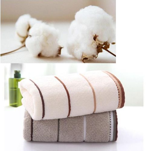 2 Lot Pure Cotton Towels Home Large Washcloths Bathtowel For Adults