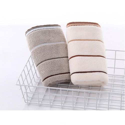 2 Lot Pure Cotton Towels Home Large Washcloths Bathtowel For Adults