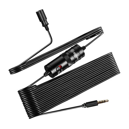 BOYA BY-M1 Omnidirectional Lavalier Microphone For Canon