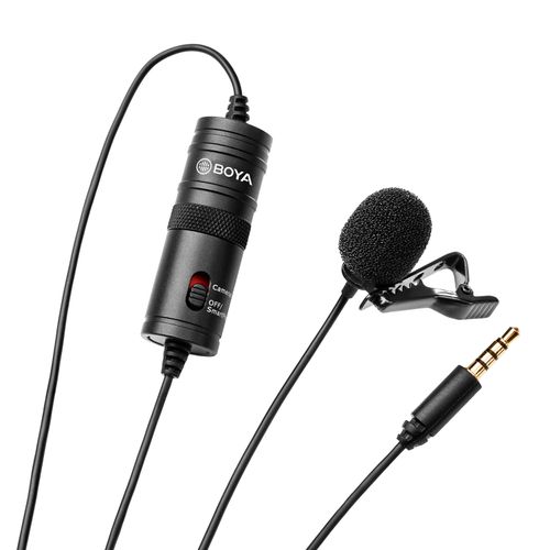 BOYA BY-M1 Omnidirectional Lavalier Microphone For Canon
