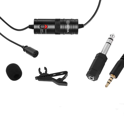 BOYA BY-M1 Omnidirectional Lavalier Microphone For Canon