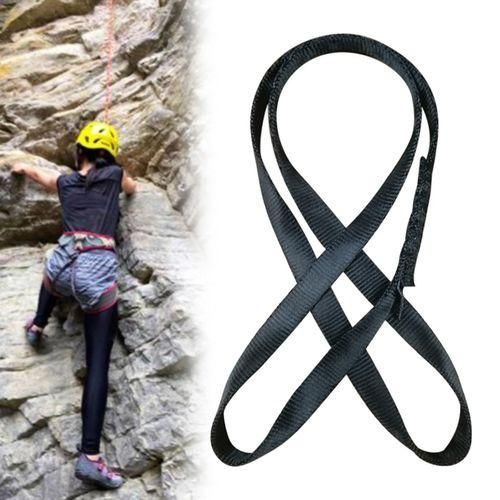 Climbing  Runner 22kN For Rappelling Emergency 60cm Black