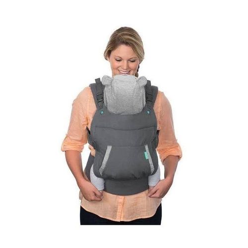 Infantino Cuddle Up Ergonomic Hoodie Baby Carrier -12-40lbs (5.4 - 18.1 Kgs)