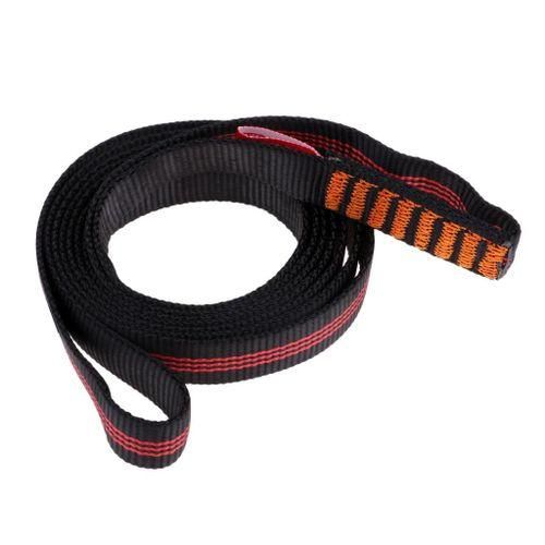 2x Polyester Climbing  Bearing Strap Flat Belt Outdoor