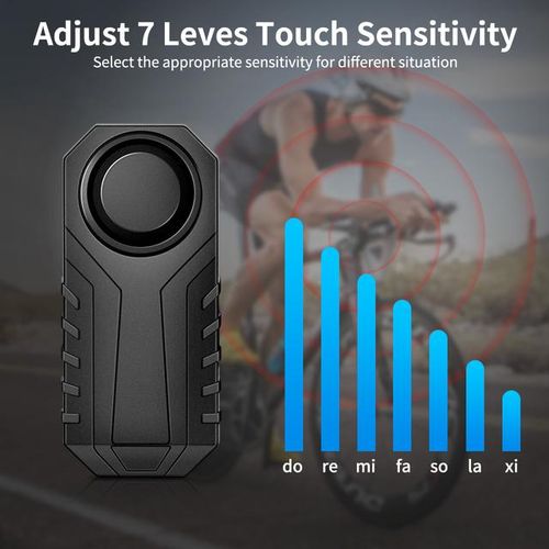 Camaroca Wireless Alarm Ip55 Waterproof Motorcycle Bike Alarm Remote Control Anti Theft Security Protection Smart Home