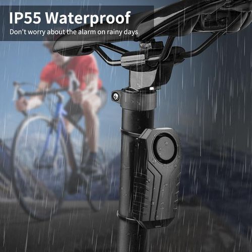 Camaroca Wireless Alarm Ip55 Waterproof Motorcycle Bike Alarm Remote Control Anti Theft Security Protection Smart Home