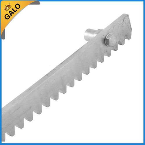 Automatic Gate Motor Steel Rack Metal Zipper Rack 1m/ps