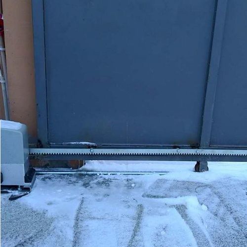 Automatic Gate Motor Steel Rack Metal Zipper Rack 1m/ps