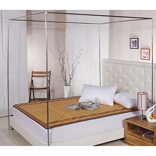 5*6 Mosquito Net With Stands – White