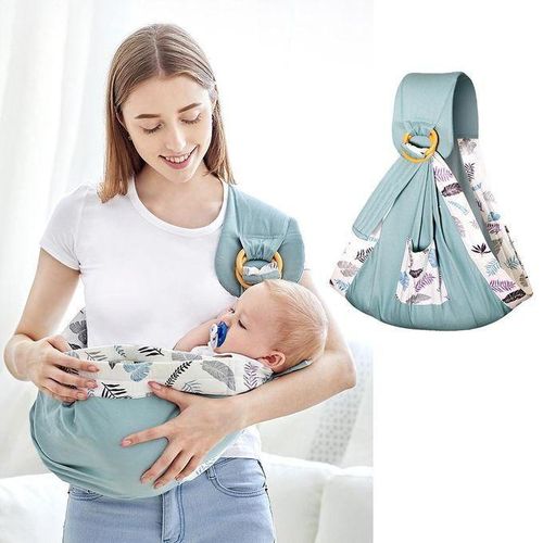 Newborn Infant Baby Carrier Breathable Wrap Sling Backpack 2020 Green
