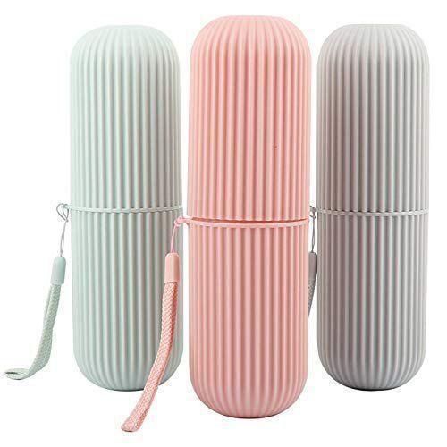 Portable Toothbrush Paste Cap Travel Case Storage