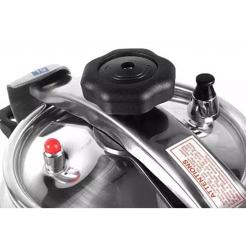 Aluminium Pressure Cooker,  5 liter - Silver