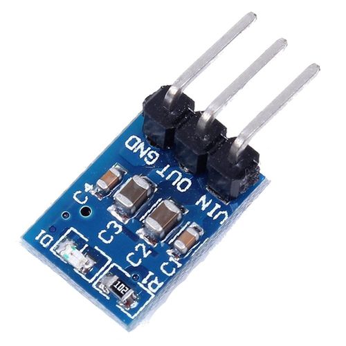 AMS1117-3.3 DC Voltage Regulator Step Down Power Supply Module 4.75V-12V to 3.3V 800mA  Pack of 5
