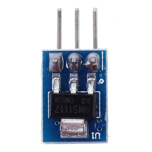 AMS1117-3.3 DC Voltage Regulator Step Down Power Supply Module 4.75V-12V to 3.3V 800mA  Pack of 5