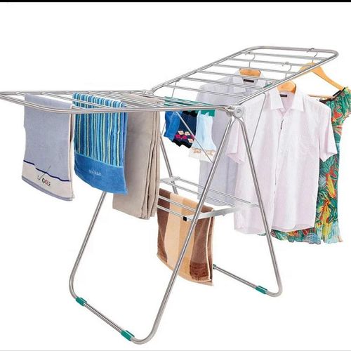 Deluxe Stainless Steel Clothes Drying Rack/Color May Vary-Multicolor