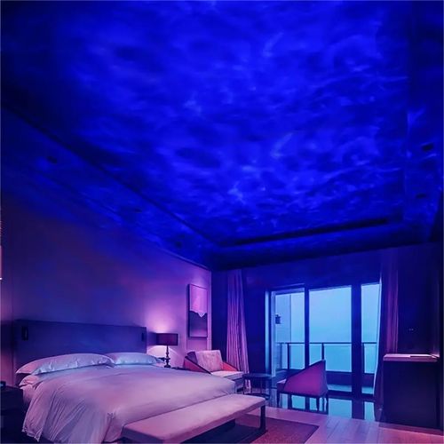 LED Projector Night Light, Bedside Lamp,RGB Colorful Light