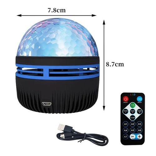 LED Projector Night Light, Bedside Lamp,RGB Colorful Light