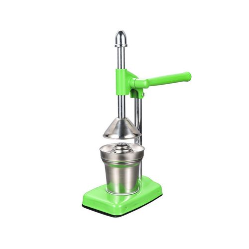 Manual Juicer Hand Press Professional Citrus Juicer Countertop Metal Orange Lemon Pomegranate Squeezer For Home Restaurant Use Colours And Designs Vary -Multicolours