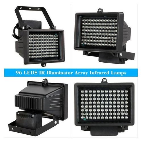 96 Led Illuminator Cctv 60m Ir Night Vision Auxiliary Lighting Outdoor Waterproof For Surveillance Camera