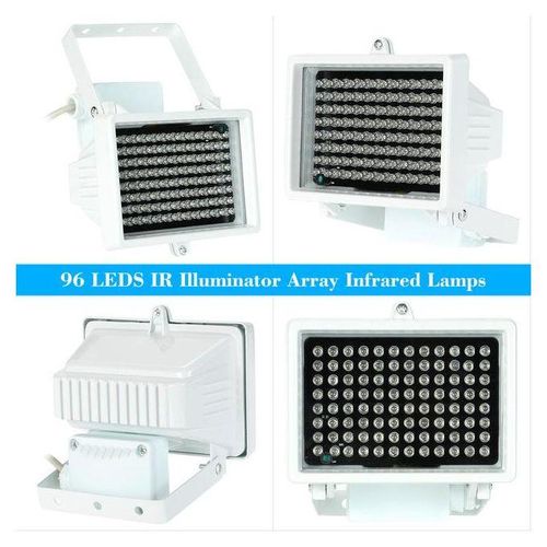 96 Led Illuminator Cctv 60m Ir Night Vision Auxiliary Lighting Outdoor Waterproof For Surveillance Camera