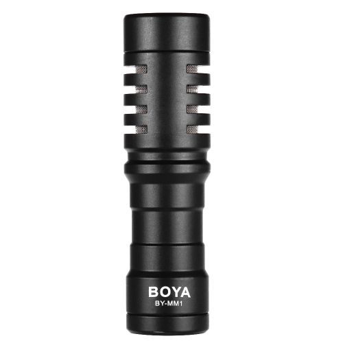 BOYA BY-MM1 Mini Cardioid Microphone Metal Electret