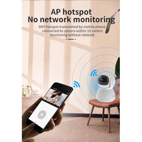 5G WiFi IP cameras indoor 360 degree PTZ 1080p AP Wireless Mini baby monitoring smart home security cam