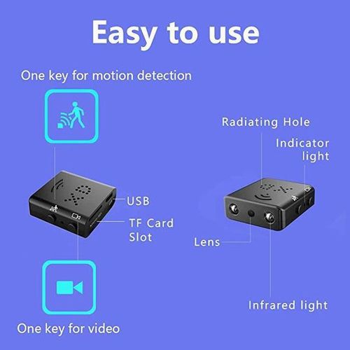 1080p Mini Wifi Camera Surveillance Ip Camera Motion Detection Portable Ip Home Security Camera Smallest Wifi Camera