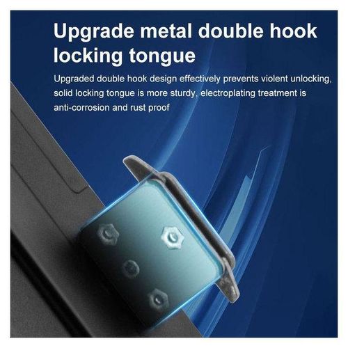 Bluetooth App Tuya Double Glass Doors Keyless Fingerprint Lock Passcode Digital Door Lock Fingerprint Smart Lock