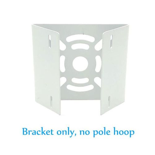 Owlcat Outside Cctv Camera Hoop Bracket Video Surveillance Pole Mounting Column Holder Stent Metal