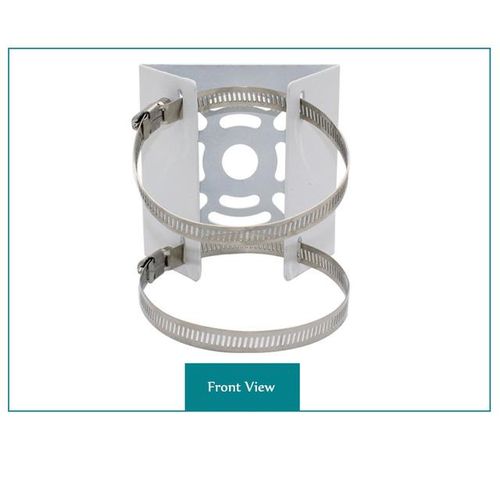 Owlcat Outside Cctv Camera Hoop Bracket Video Surveillance Pole Mounting Column Holder Stent Metal