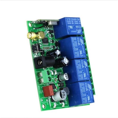 433mhz Industrial 220v Or 12v To 36vdc 4 Channel Motor Pump Machine Rf Wireless Remote Control Switch 20 To 2000m
