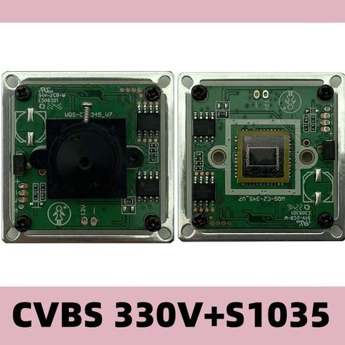 Analog Module Board 3.7mm Mini Lens 1/3 Inch Cmos Cvbs 800tvl 330v300sc1035 Bnc Cctv Security Survillance All Color