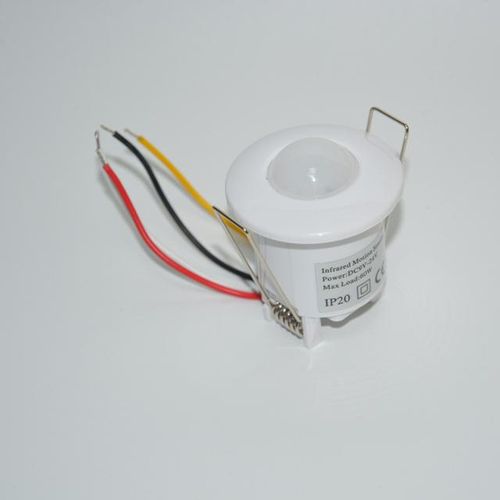 Downlight Series Mini 12vdc Wired Ceiling Motion Sensor Built-In For 220v Lamp Control Security Alarm