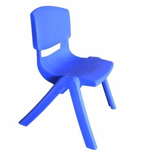 Plastic Kindergarten Baby Chair-Blue