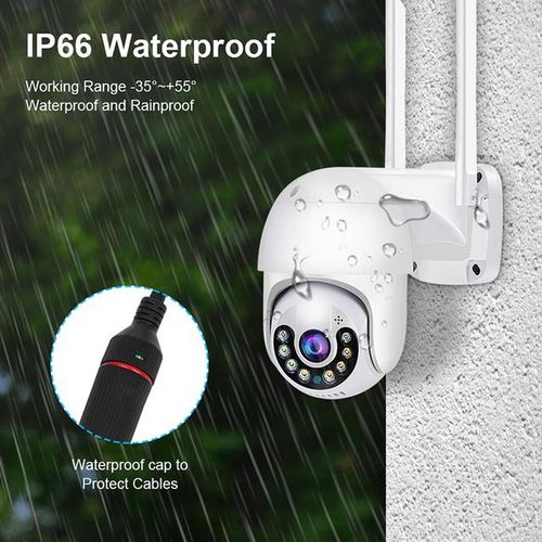 4k 8mp Smart Wifi Ptz Ip Camera 5x Digital Zoom Outdoor Color Night Vision Ai Auto Tracking Security Surveillance Video Camera