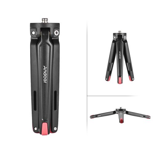 Andoer Mini Handheld Travel Desktop Tripod Camera Stand