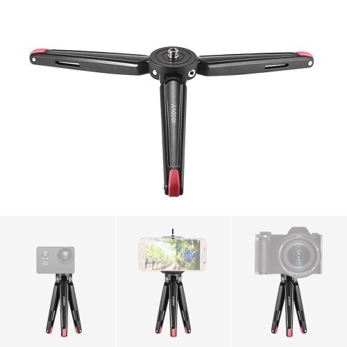 Andoer Mini Handheld Travel Desktop Tripod Camera Stand