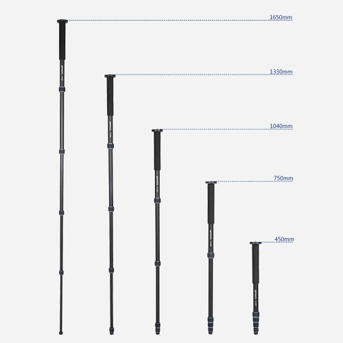 Manbily Telescopic  Adjustable Portable Aluminium Alloy Photography