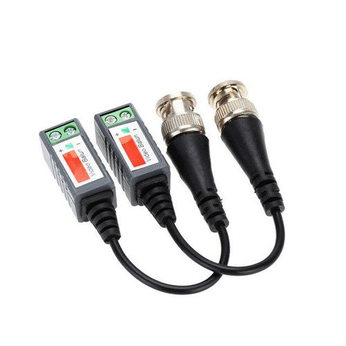10pcs Cctv Video Balun Passive Transceivers 2000ft Distance Utp Balun Bnc Cable Cat5 Cctv Utp Video Balun