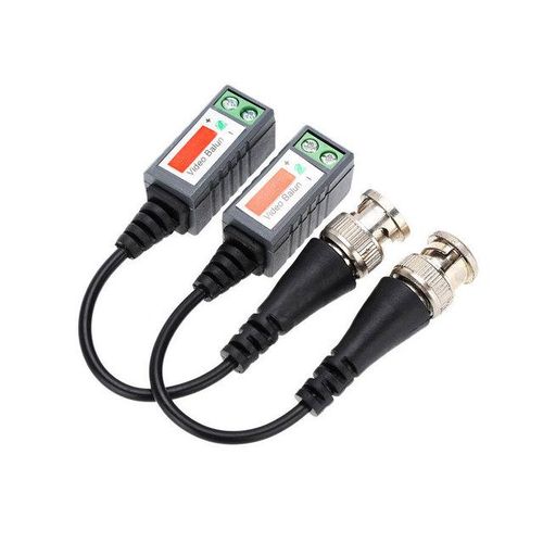 10pcs Cctv Video Balun Passive Transceivers 2000ft Distance Utp Balun Bnc Cable Cat5 Cctv Utp Video Balun