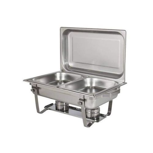 11Litres Double Food Warmer - Silver