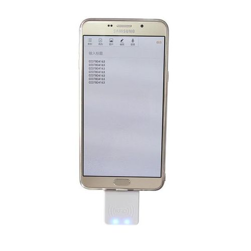 13.56mhz Iso14443a Hf Tiny Size Otg Phone Usb Type-C Interface Portable Handheld Ic Reader