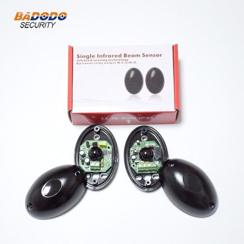 12~24v Dc/ac Waterproof Photocell Beam Sensor Alarm 15m Detection Range For Automatic Barrier Fence
